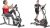 Sunny Health & Fitness Magnetic Recumbent Exercise Bike + Sunny Health & Fitness Smart Long Stride Length Elliptical Machine